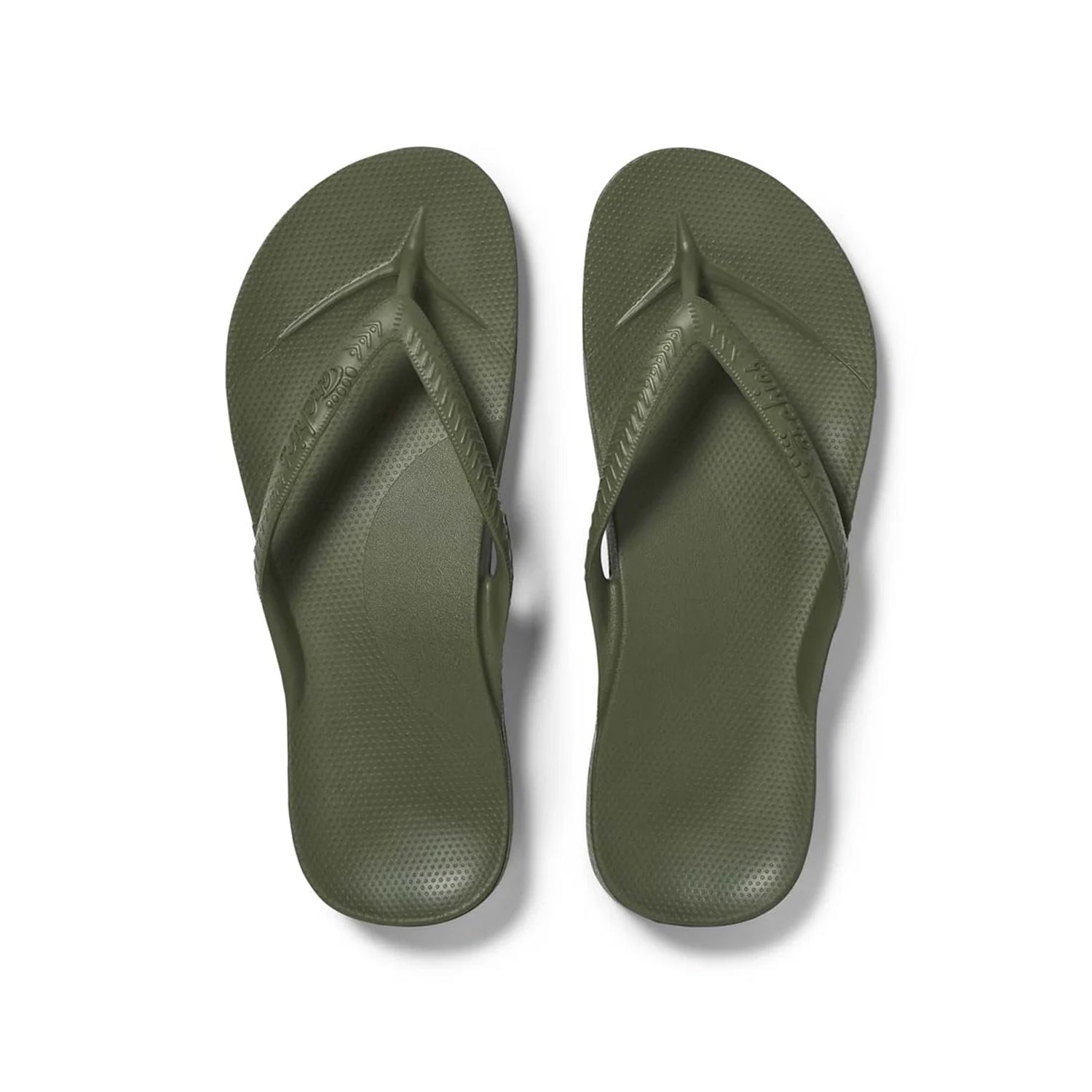 Arch Support Thongs - Olive