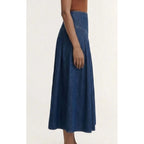 Skirt Chambray Roma - Indigo