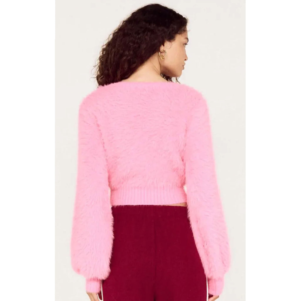 Knit Clio Fluffy - Fuchsia