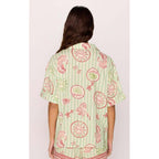 Top Soleil Shirt - Mermaid Stripe