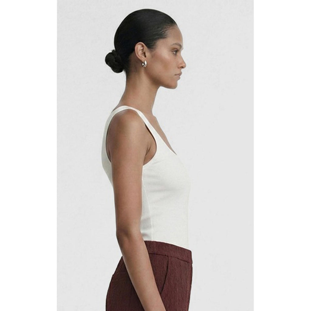 Tank Top Loam Square Neck
