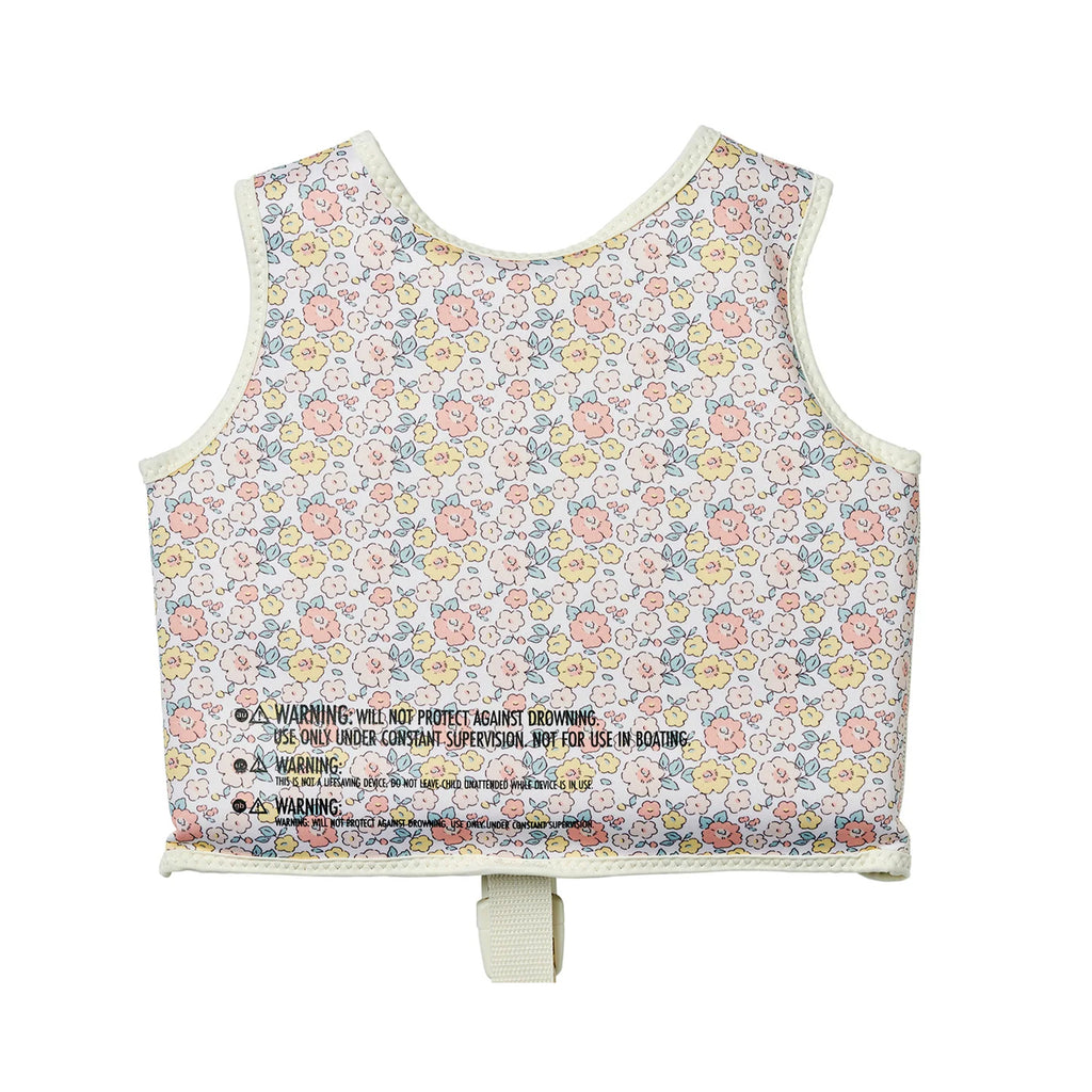 Kids Swim Vest 1-2 Into the Garden Ditsy Floral