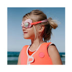Swim Goggles Melody the Mermaid Mini Neon Strawberry