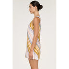 Dress Veda Mini - Pastel Stripe