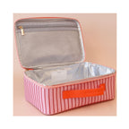 Lunch Bag Large - Strawberry Stripe
