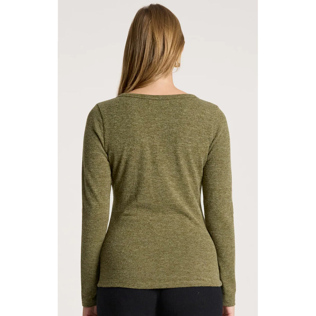 Top Rumi Long Sleeve - Olive