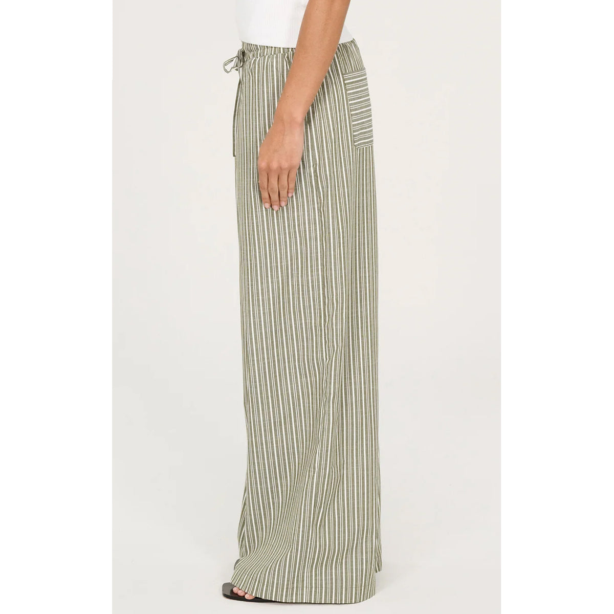 Pant Lisara - Khaki Stripe
