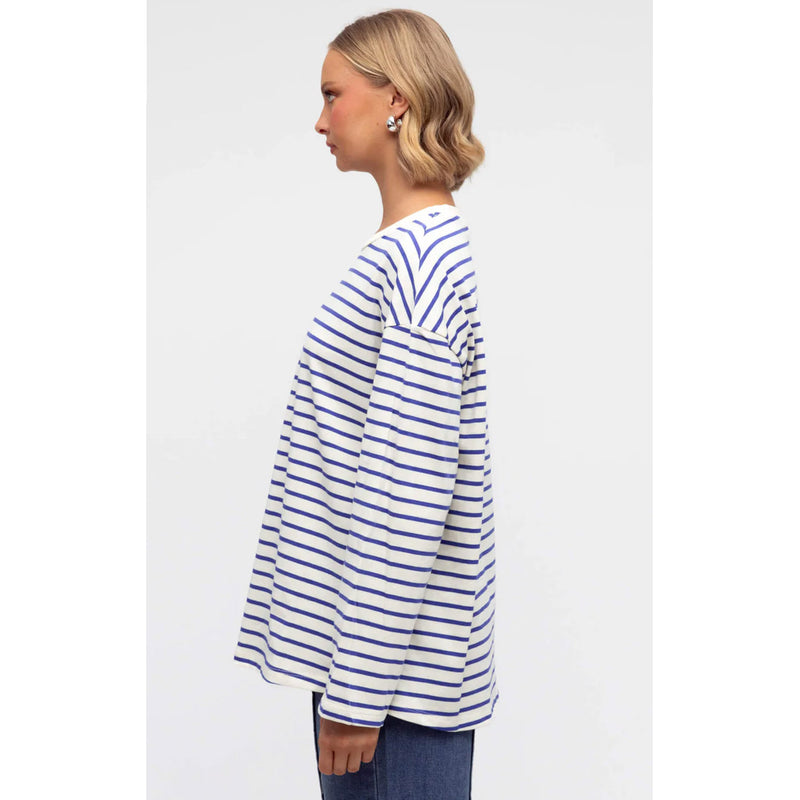 Top Heston Stripe - Blue