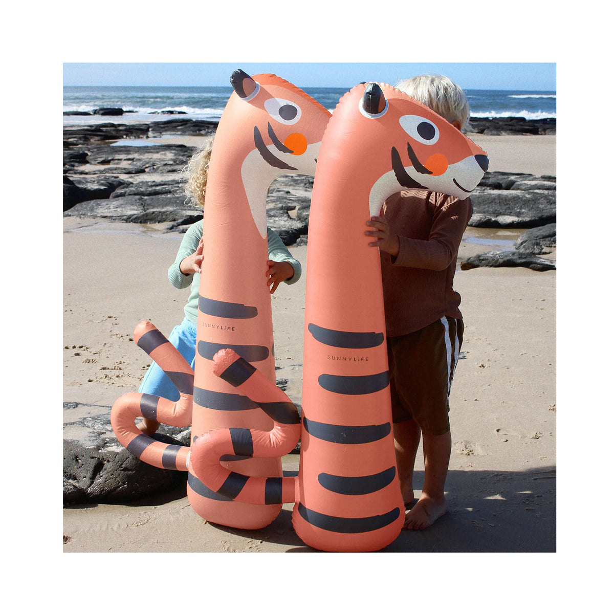 Kids Inflatable Noodle Tino the Tiger Clay Set of 2