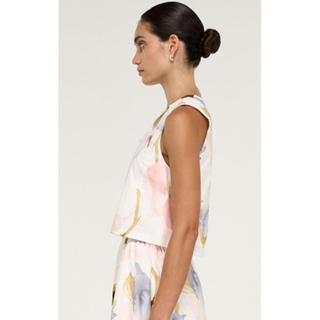 Top Valea - Watercolor Floral