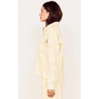 Jacket Denim - Abrea Broderie