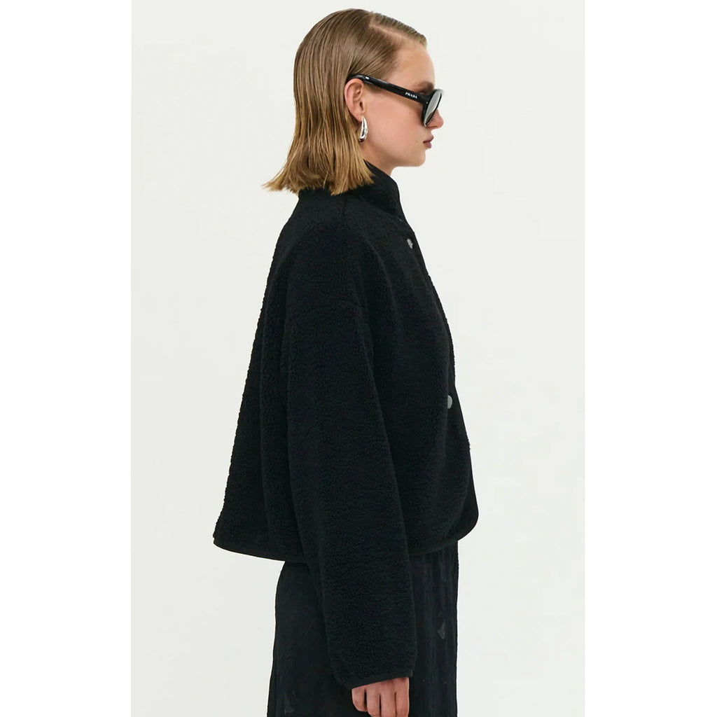 Jacket - Katya Crop Sherpa