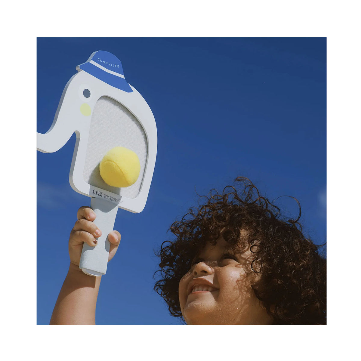 Beach Bats Kids Velcro Eli the Elephant Multi