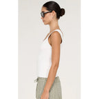 Tank Knit Vera - White