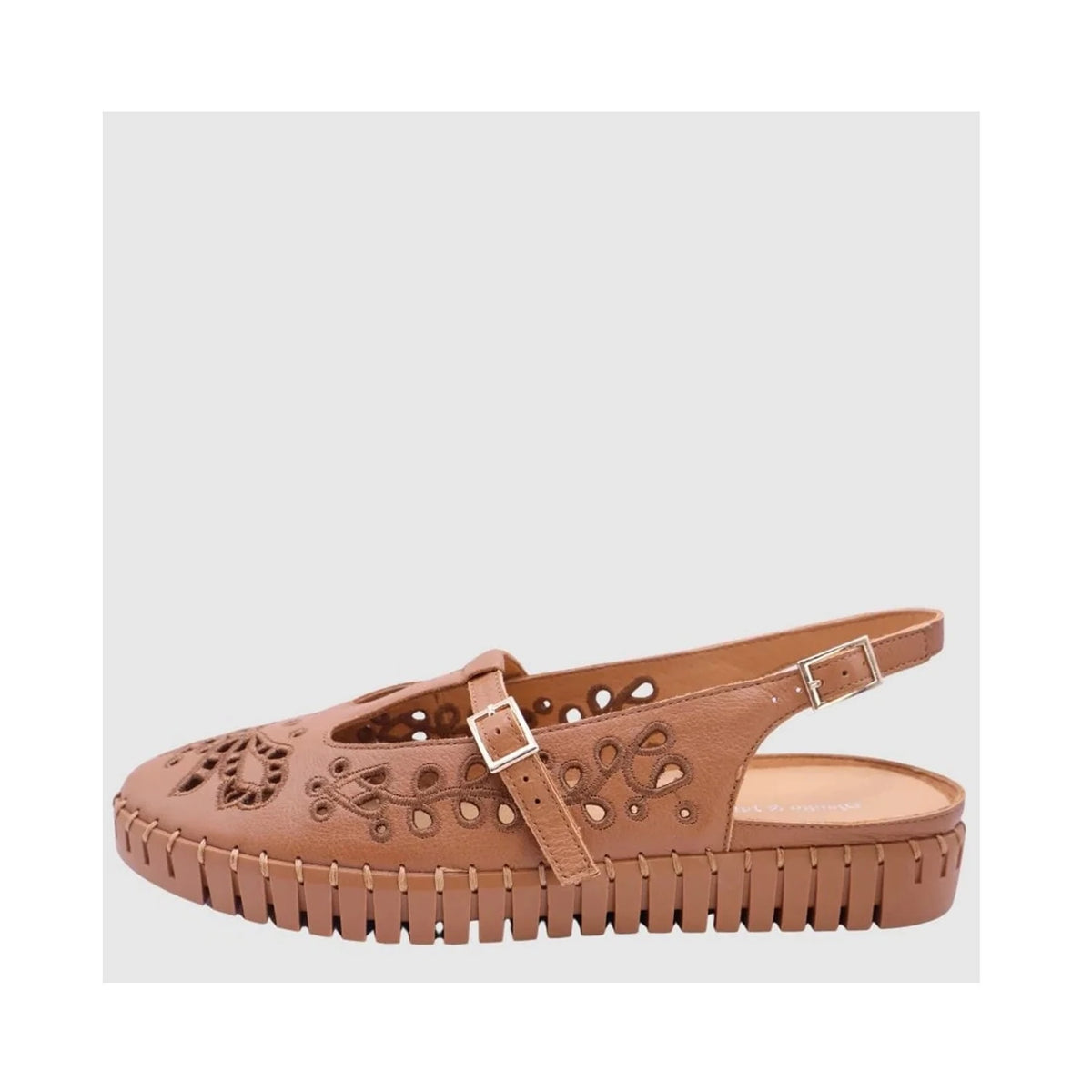 Sandal Hilly - DK Tan - Tan