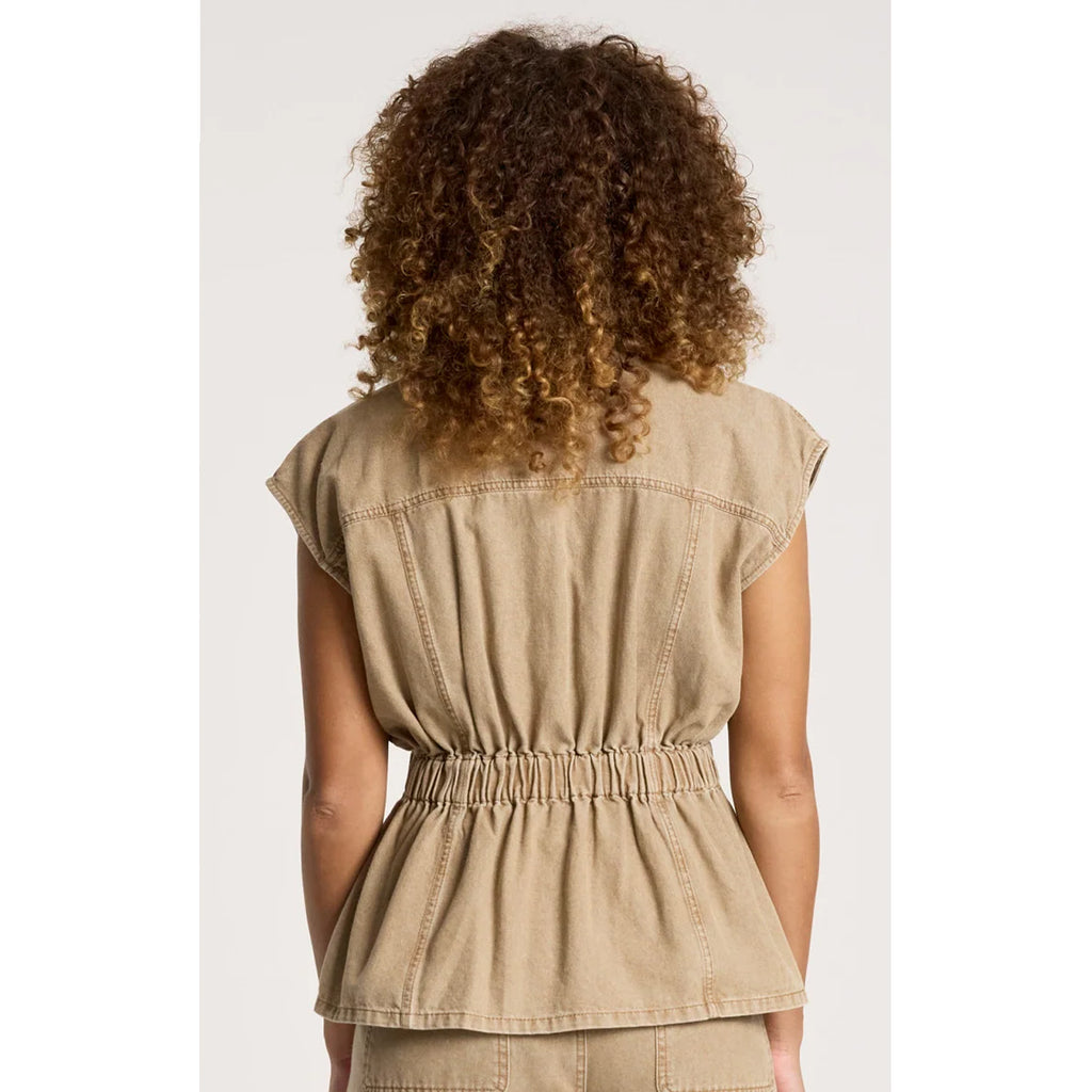 Vest Bodhi Denim - Fawn