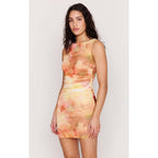 Dress Aria Mesh Mini - Watercolour Floral