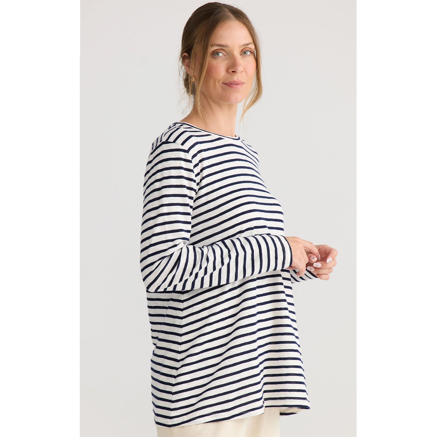 Top Sana - Navy Stripe