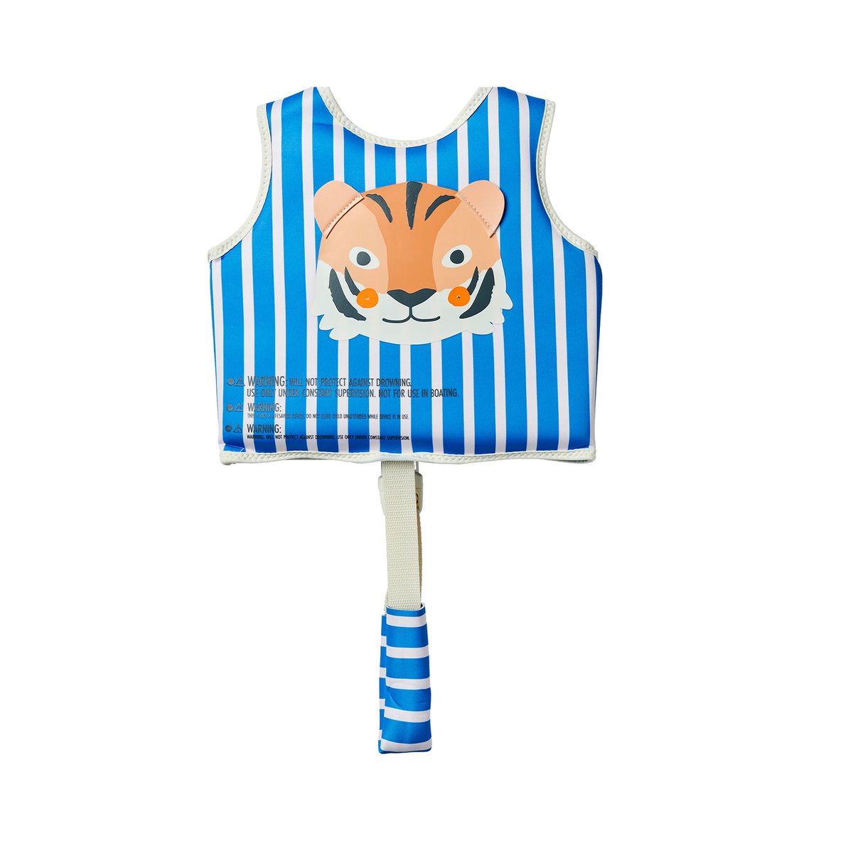 Kids Swim Vest 1-2 Tino the Tiger Blue