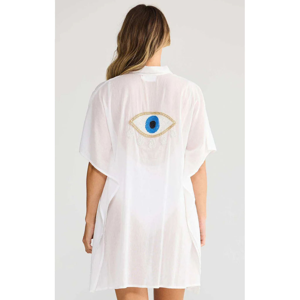 Kaftan Stormy - White