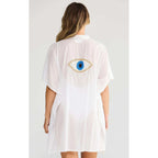 Kaftan Stormy - White