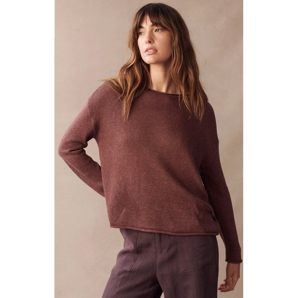 Top Spring Knit - Chocolate