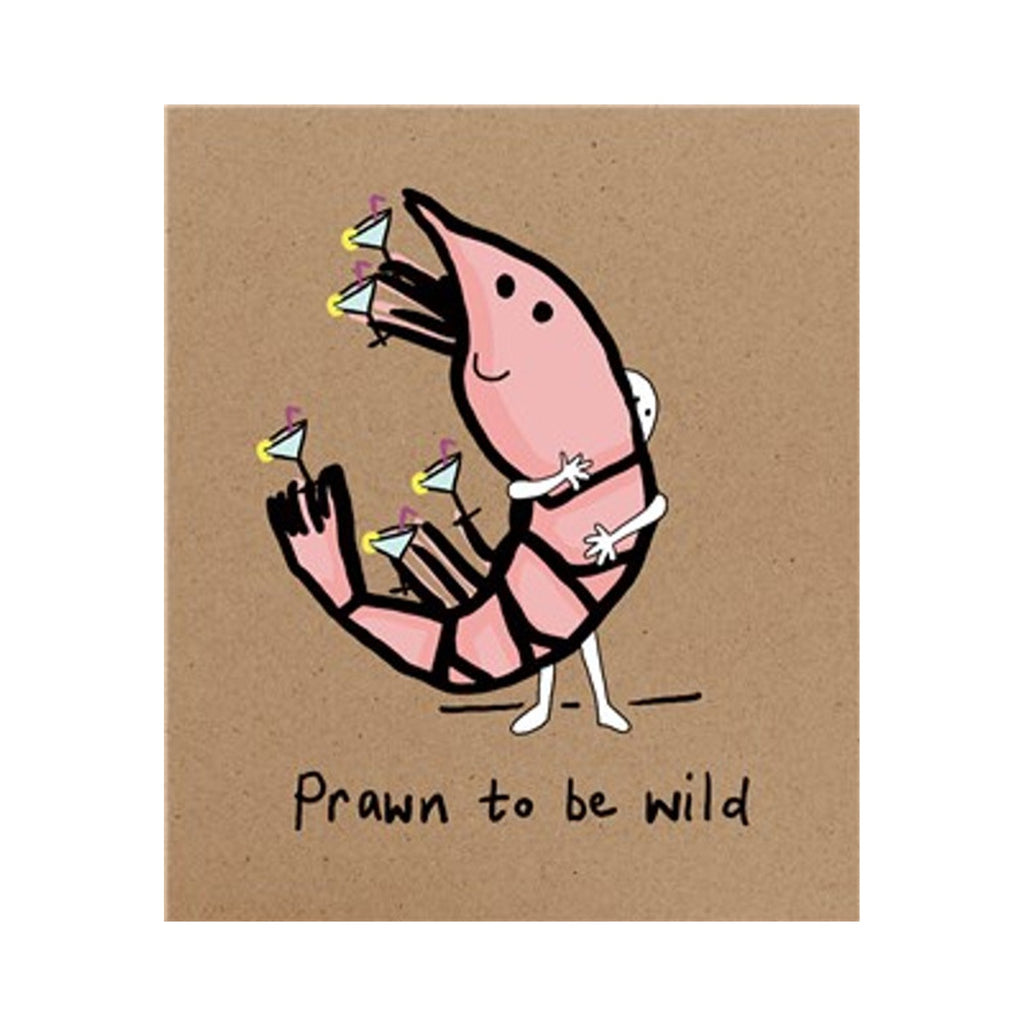 Card HB Prawn To Be Wild