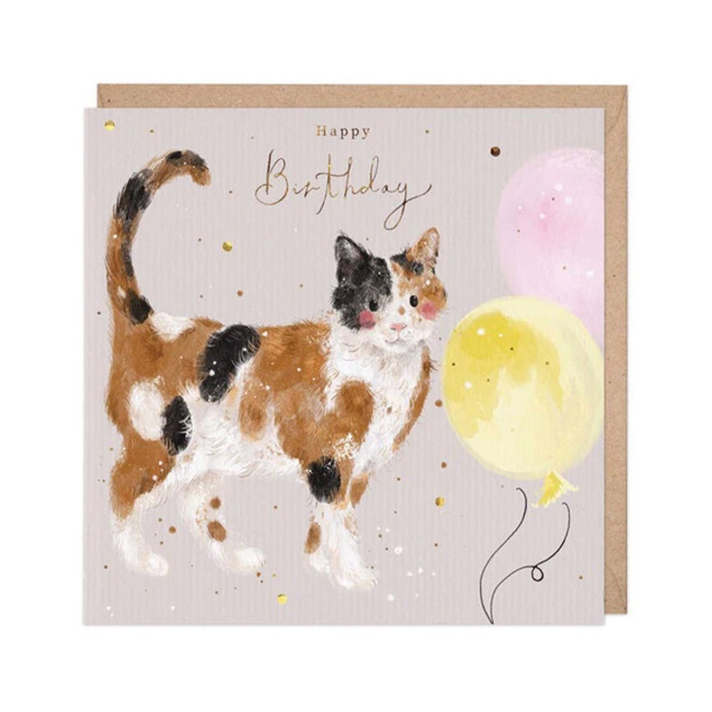 Card Calico Cat