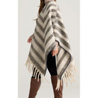 Poncho Woodfire - Grey