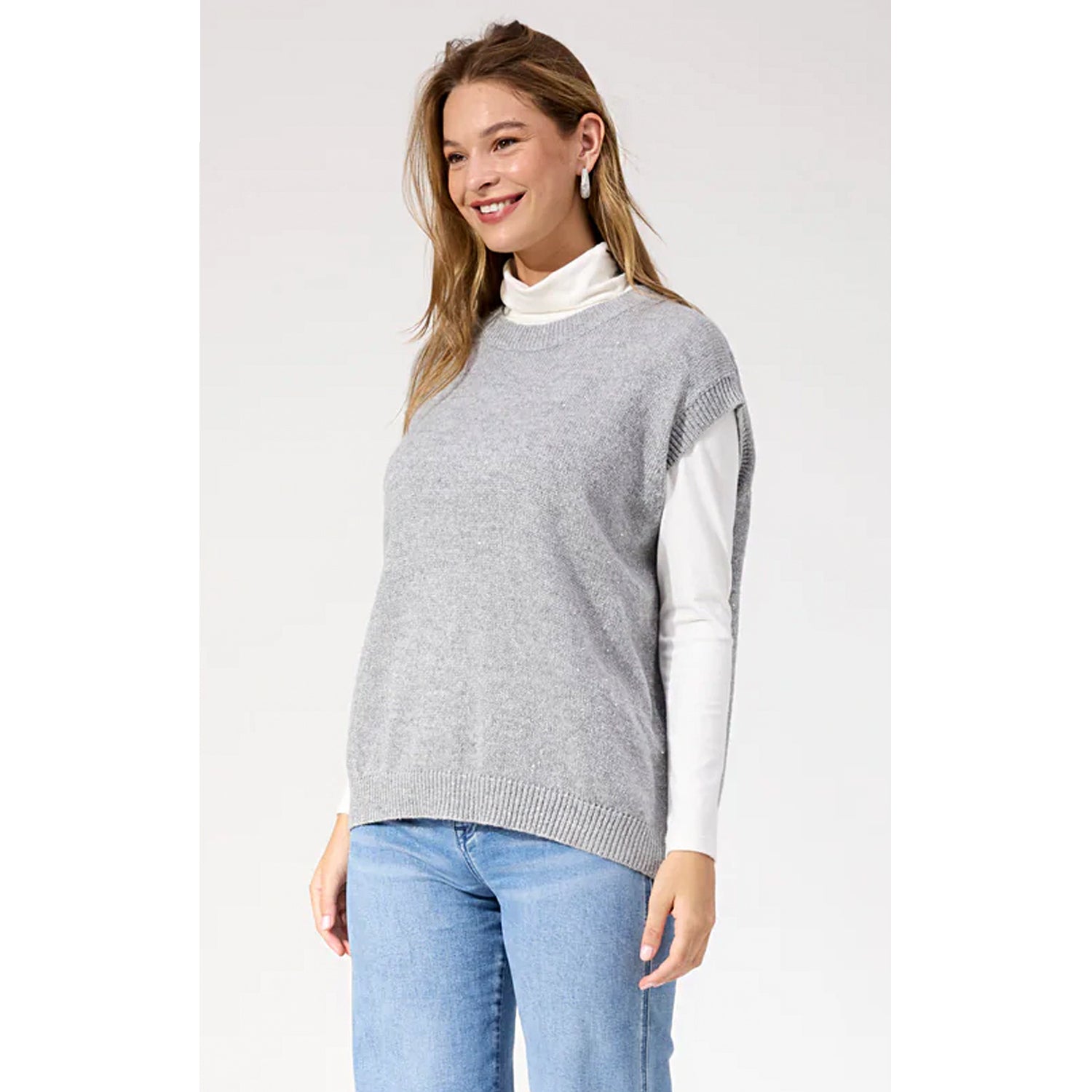 Vest Salla Sparkle - Silver