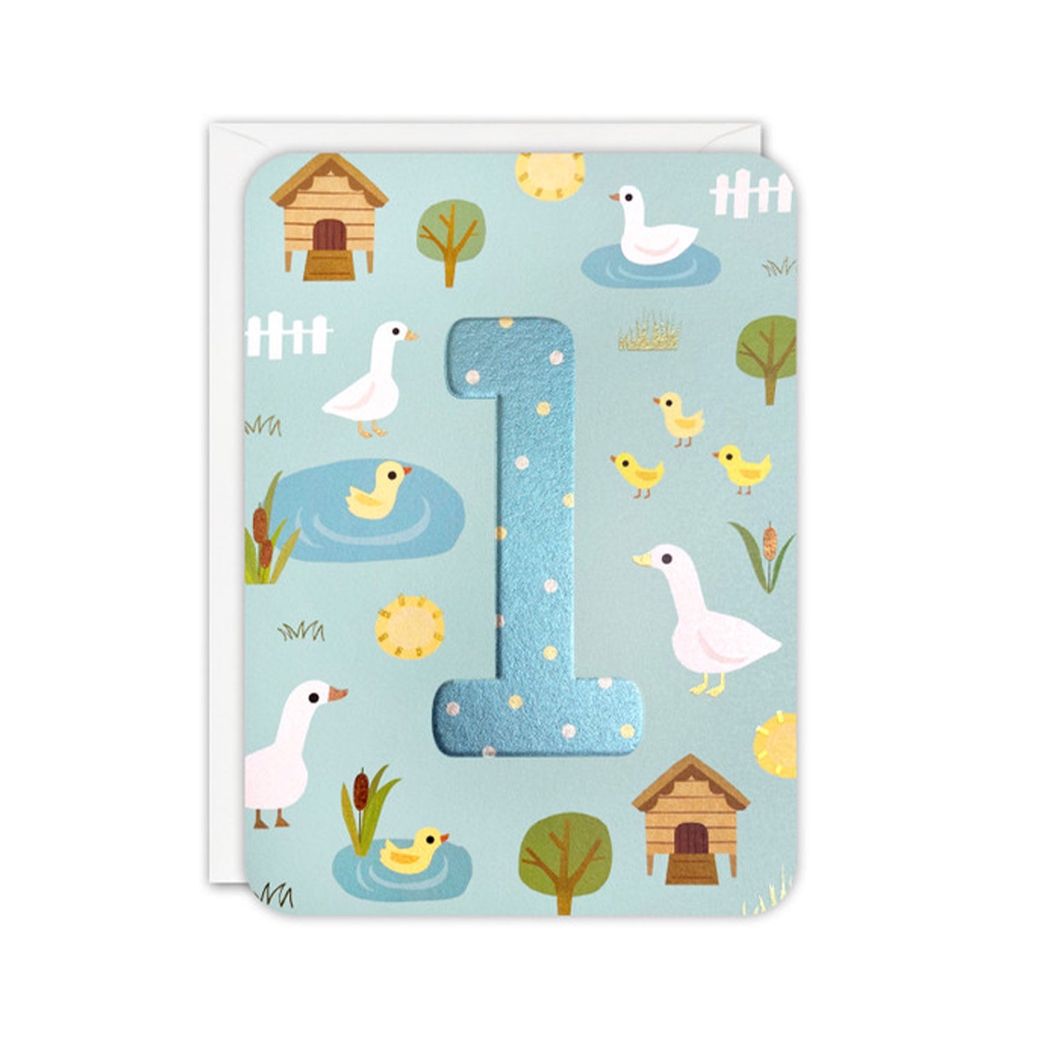 Card 1st Ducks