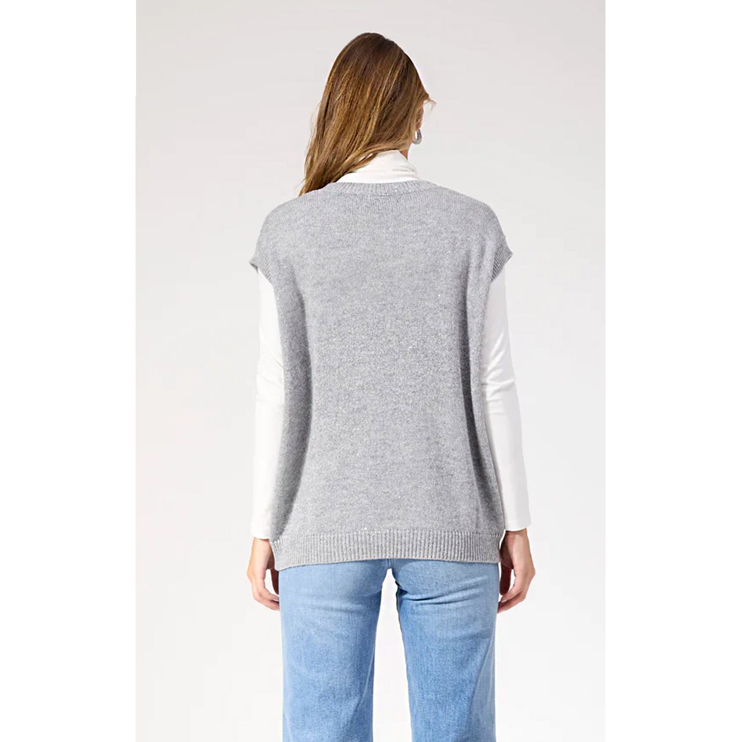 Vest Salla Sparkle - Silver