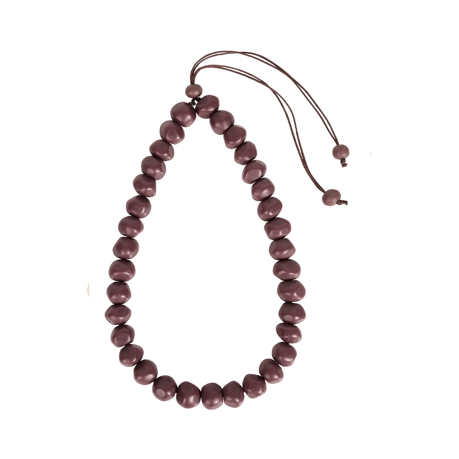 Necklace Maasai - Mahogany