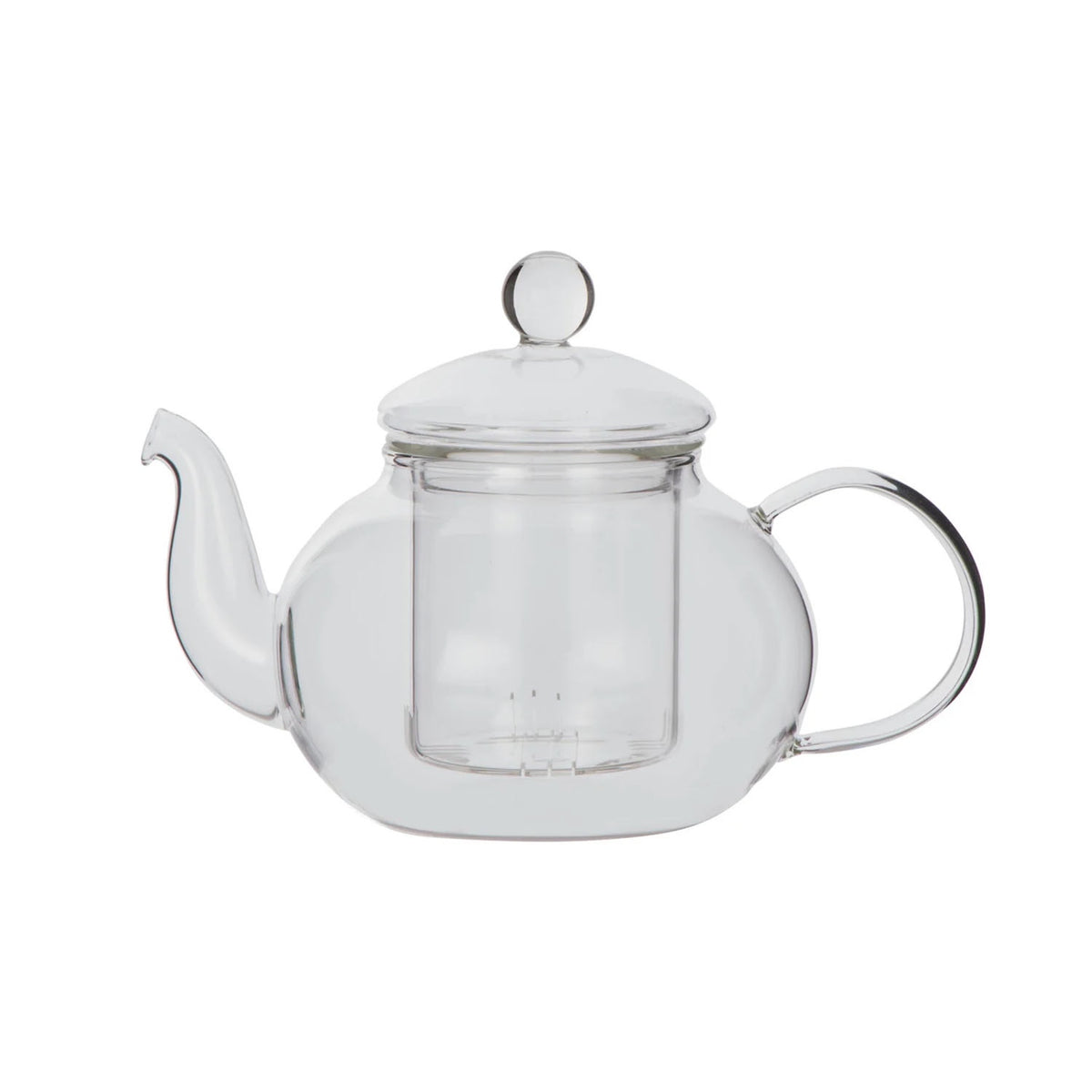 Teapot Glass w Infuser 600ml