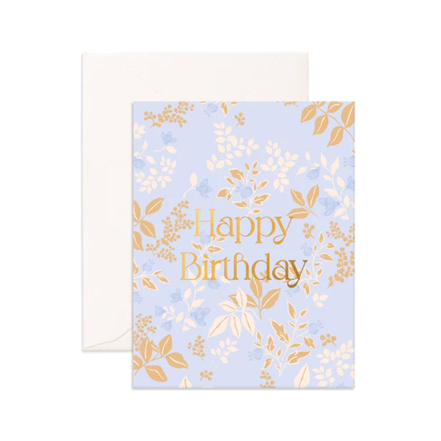 Card Birthday Cornflower