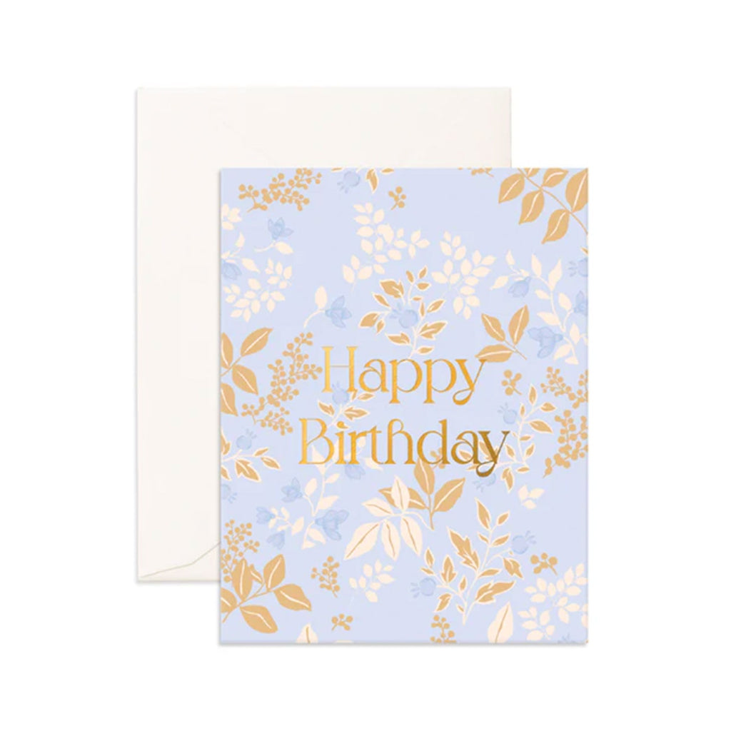 Card Birthday Cornflower