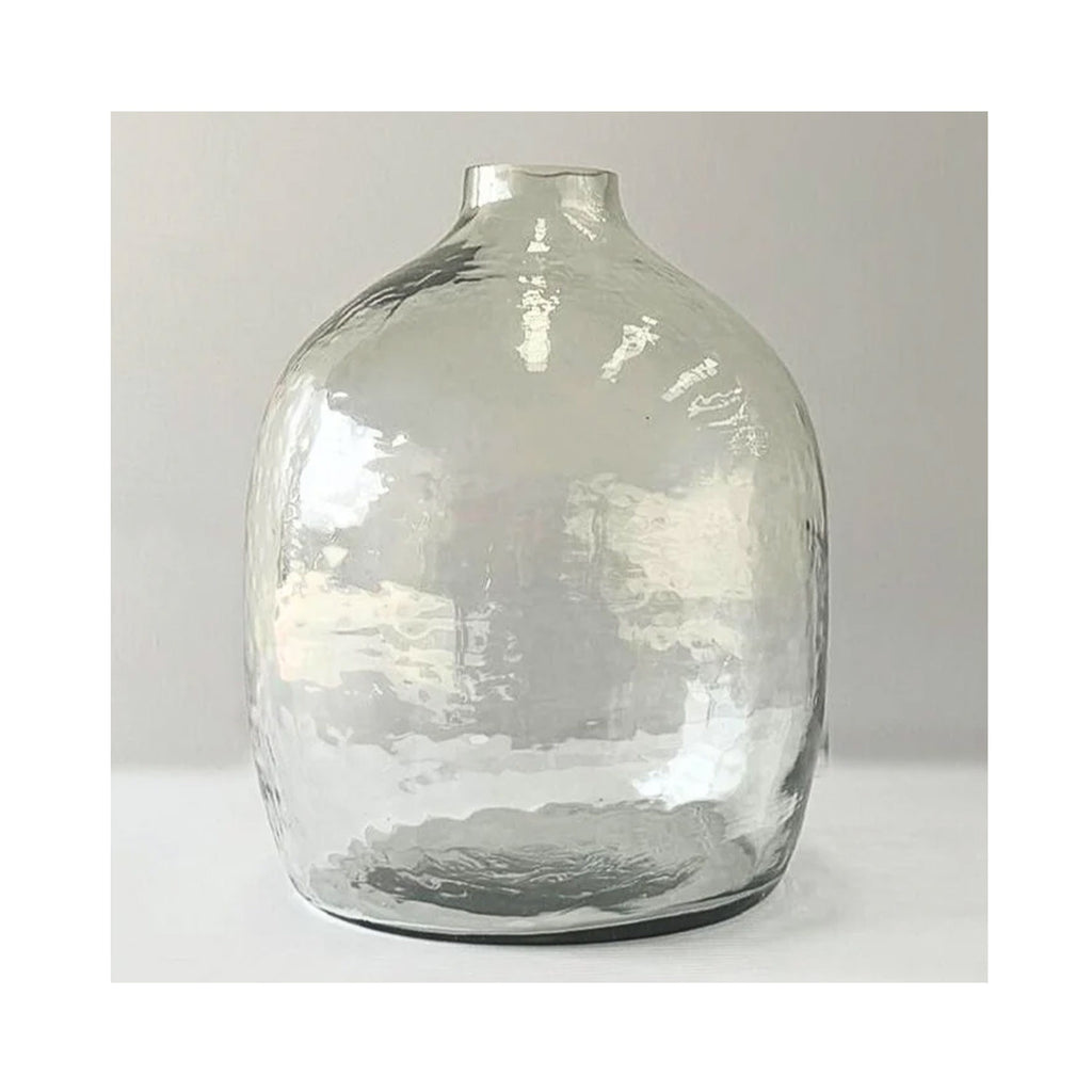 Vase Hebron Handblown Glass - Clear