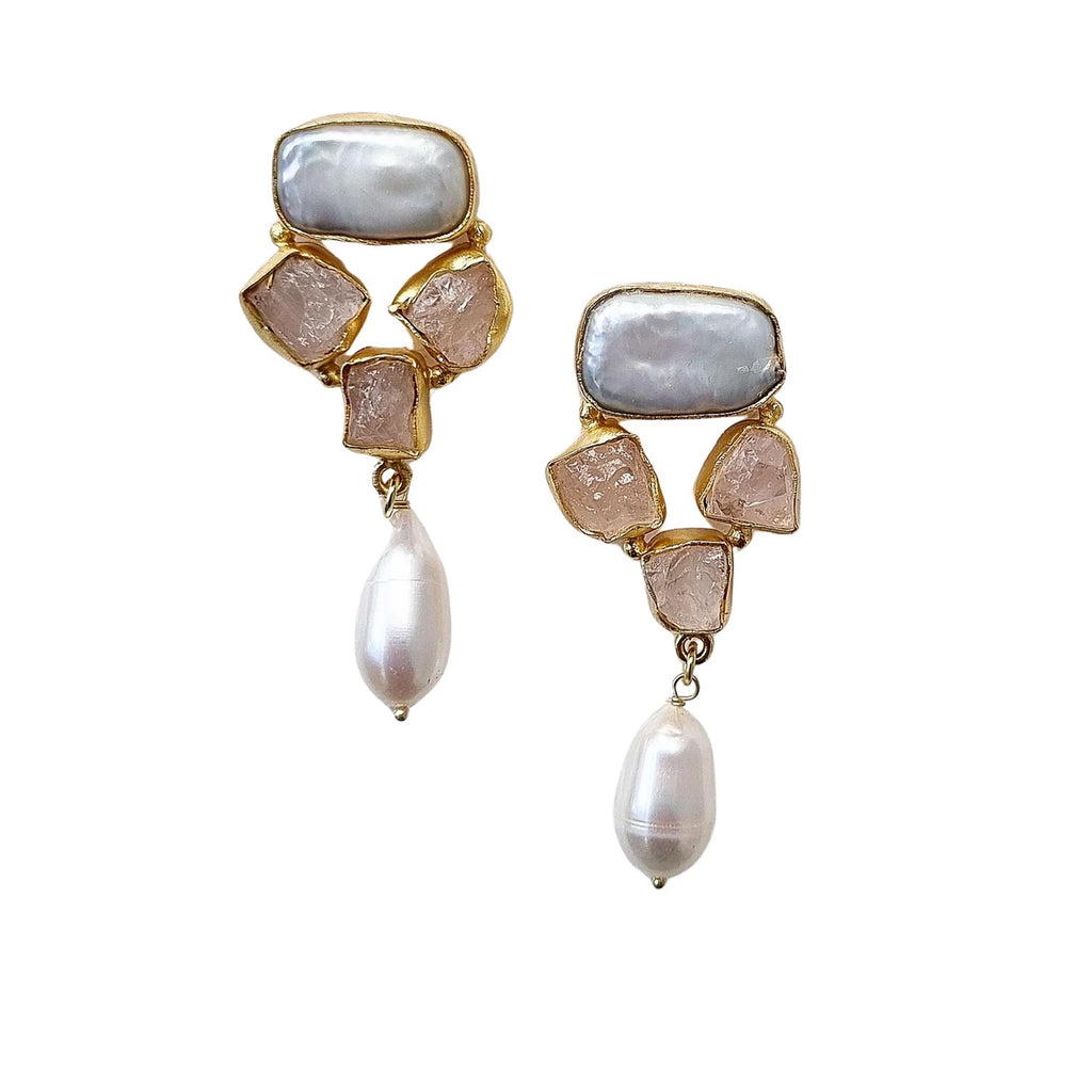 Earrings Freshwater Pearl B