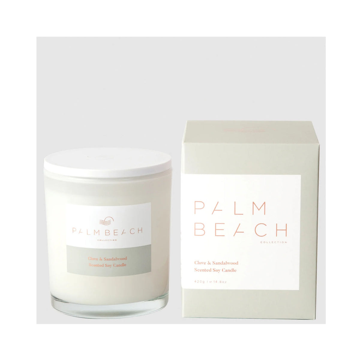 Candle - Clove & Sandalwood Scented 420g