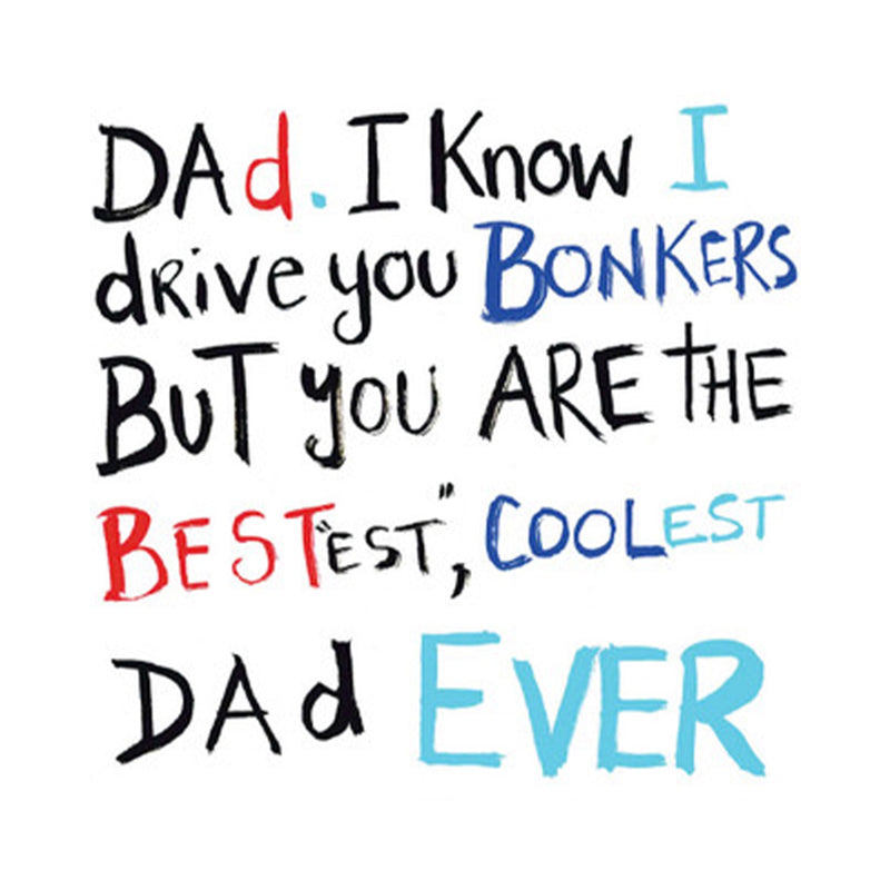 Card Fathers Day - Drive You Bonkers
