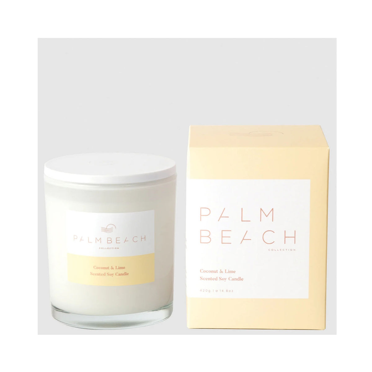 Candle - Coconut & Lime Scented 420g