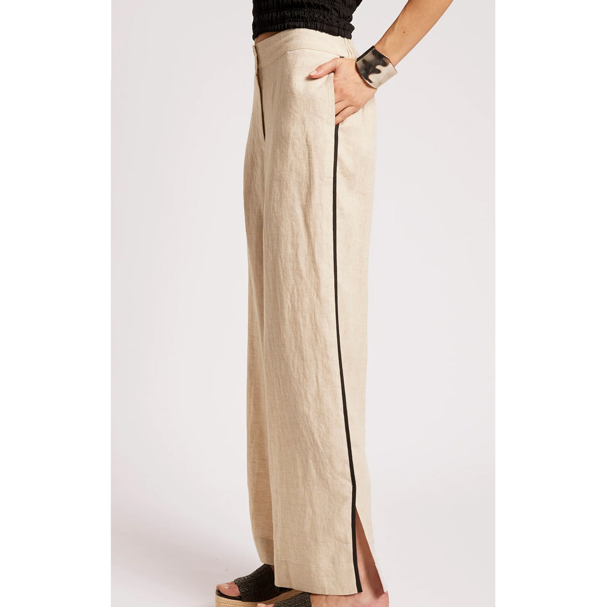 Pant Maris Splice - Tusk / Black