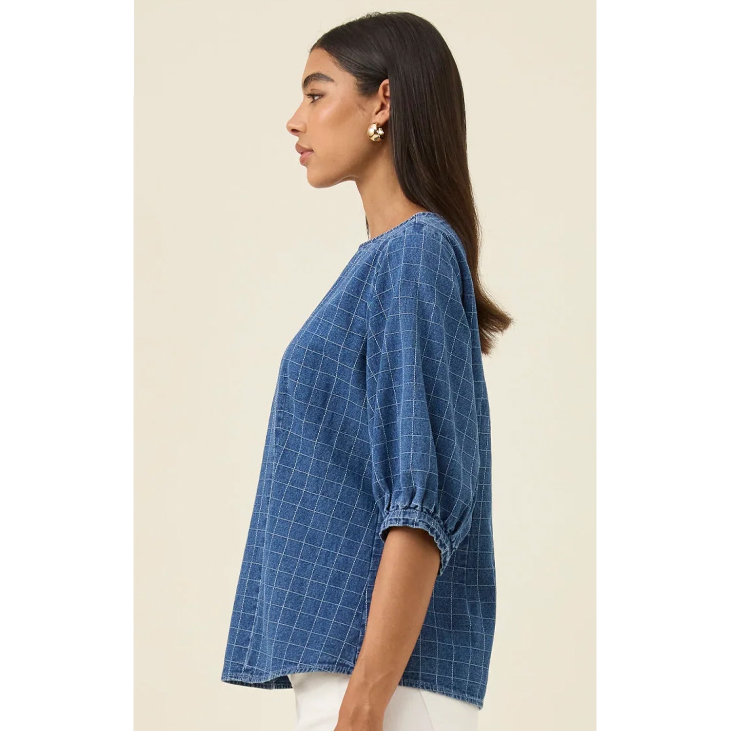Top Sloane Denim - Check