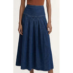 Skirt Chambray Roma - Indigo