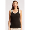Tank Maris Stitched - Black / Tusk