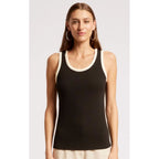 Tank Maris Stitched - Black / Tusk