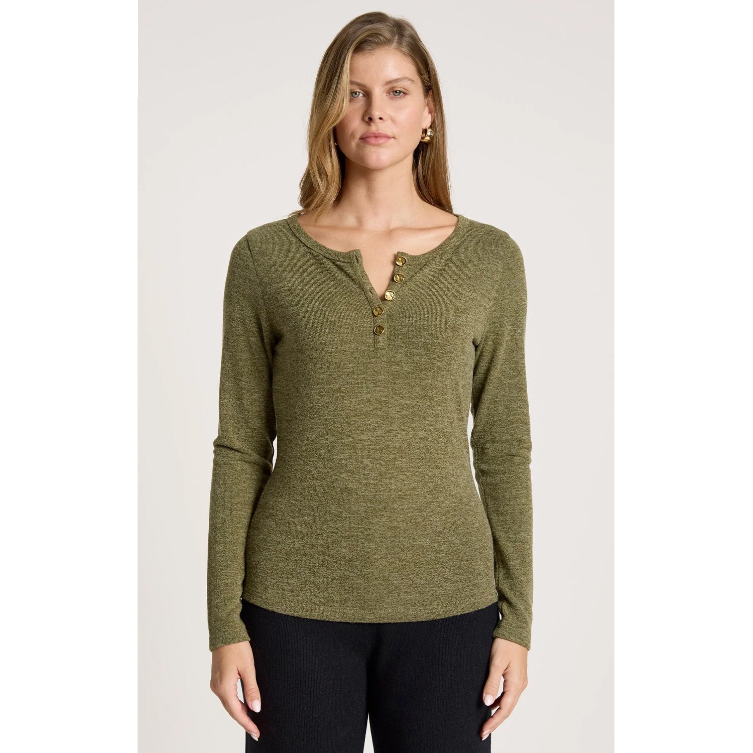 Top Rumi Long Sleeve - Olive