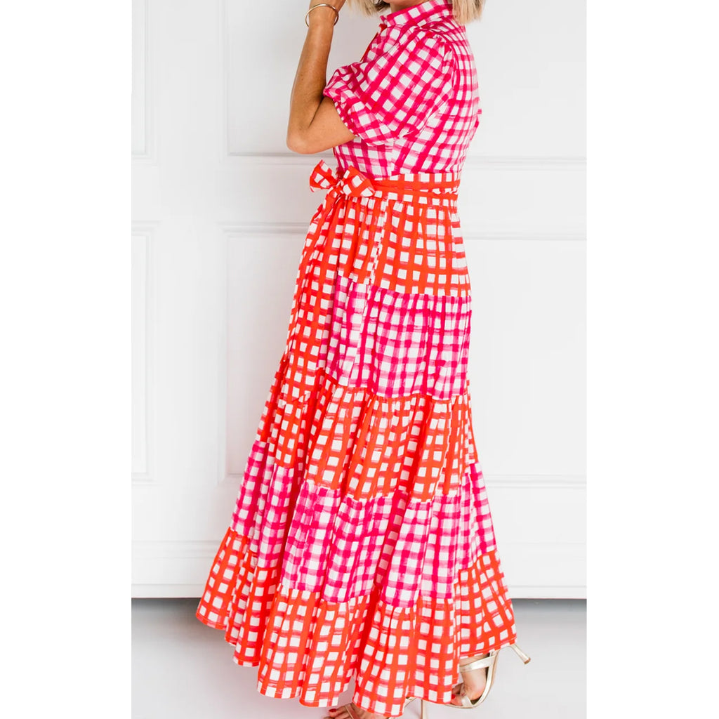 Dress Alice - Pink Gingham