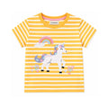 TShirt - Orange Stripe Unicorn