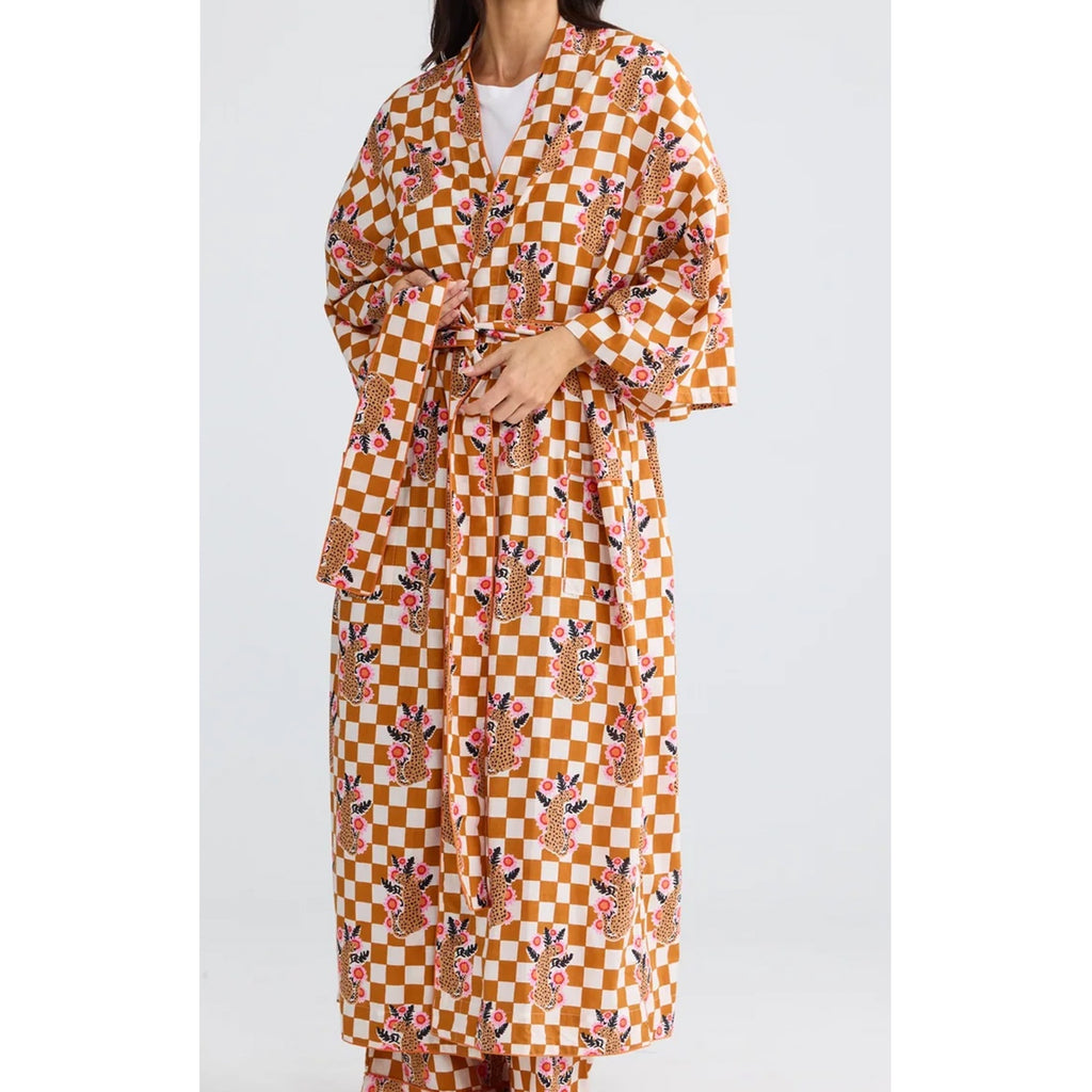 Robe Namaste - Tiger Check